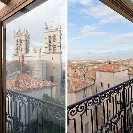 Rooftop Terrace Studio Historical Center Montpellier